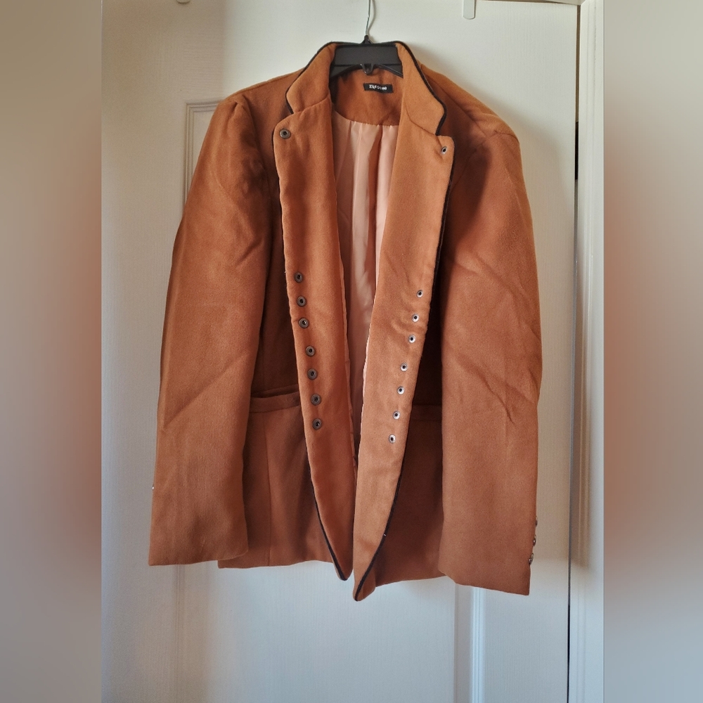 Brown Suede Jacket